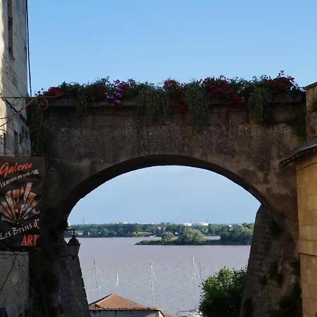 Belle Maison De 1800 Au Centre De 公寓 Bourg-sur-Gironde